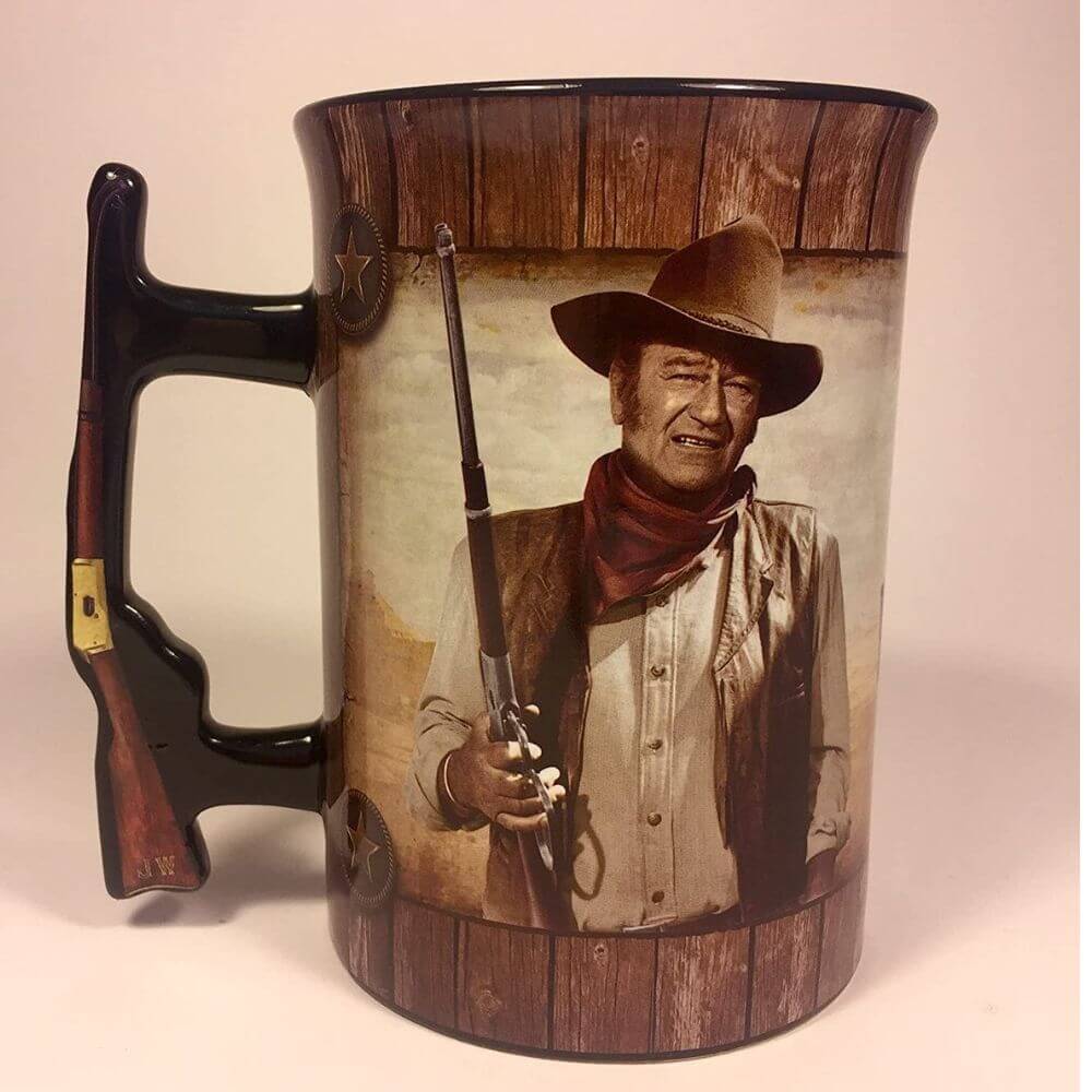 Kickstart Your Mornings with a Touch of the Wild West: Elevate Your Routine with  John Wayne Coffee Mugs!