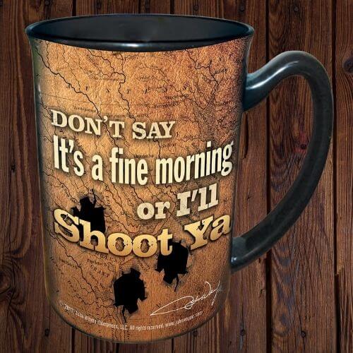 John Wayne I'll Shoot Ya Coffee Mug