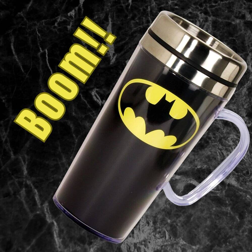 Holy Caffeine Batpunch!  Epic Batman Coffee Mugs for the True Fan!