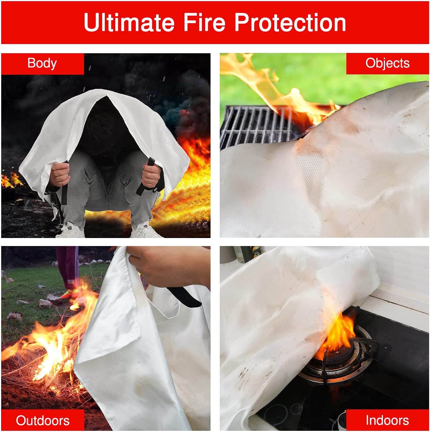 4 Scenarios for Using the Emergency Fire Blanket