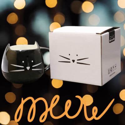 Koolkatkoo Cat Coffee Mug with Gift Box