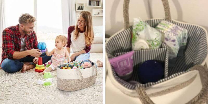 Maliton Baby Basket for Gifts