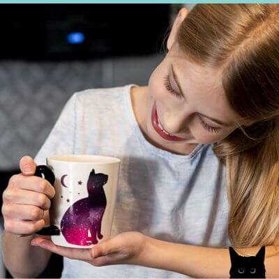 Infloatables Cat Coffee Mug
