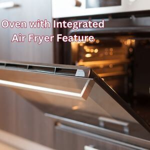 Oven with Integrated Air Fryer Feature