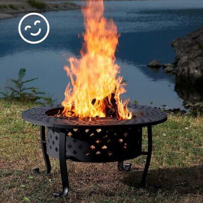 Round Patio Fire Pits That'll Redefine Your Nights!