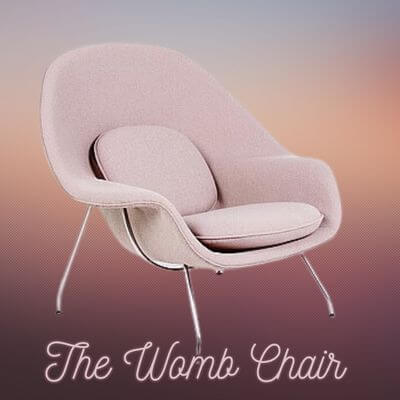  Pink Eero Saarinen Womb Chair