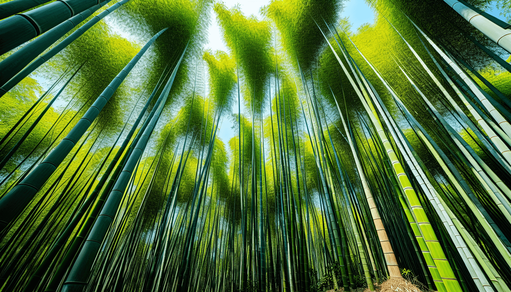Sustainable bamboo trees