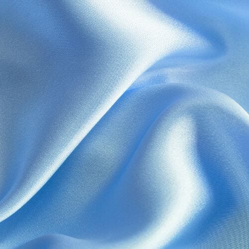 blue satin sheets